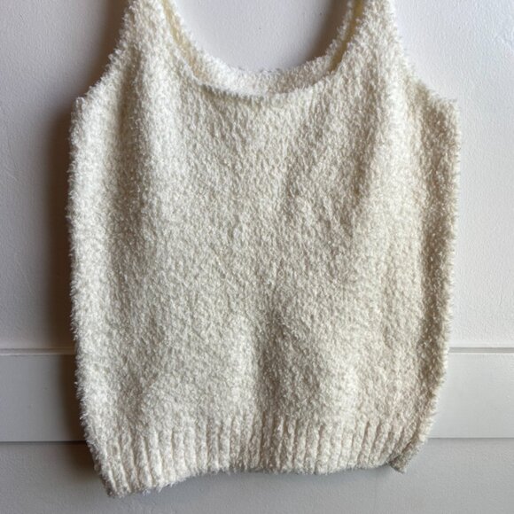 NWOT Skims Cream Cozy Knit Tank Top - Picture 8 of 8